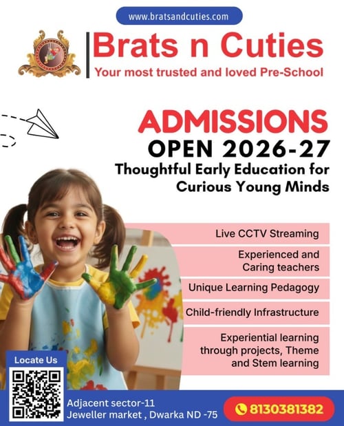Brats n Cuties-Admissions Open 2026-27