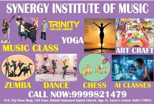 Synergy institute of Music-Multiple Activity Classes for Kids