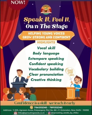 Sprouting Seeds by Ritika-Public Speaking Classes