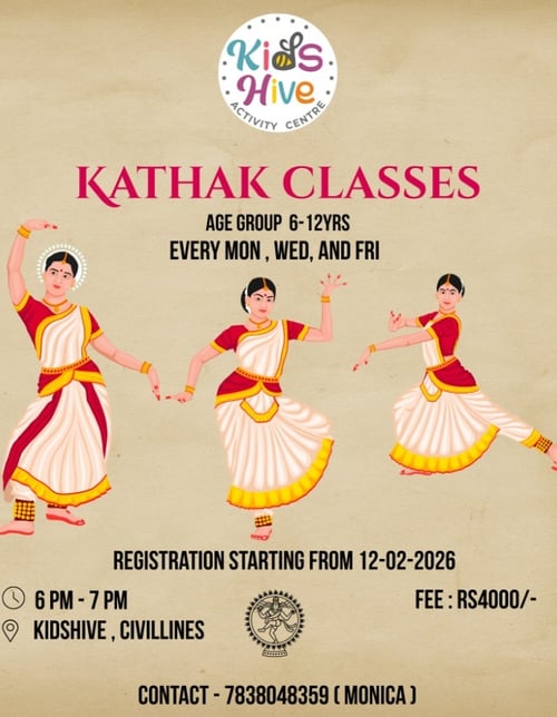 Kids Hive-Kathak Dance Classes