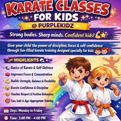 Purple Kidz-Karate Classes for Kids