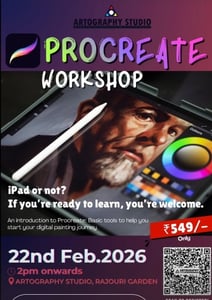 Artography Studio-Procreate Workshop