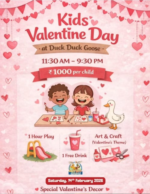 Duck Duck Goose-Valentines Day Workshop
