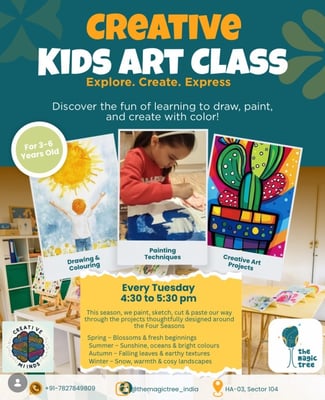 The Magic Tree-Kids Art Classes