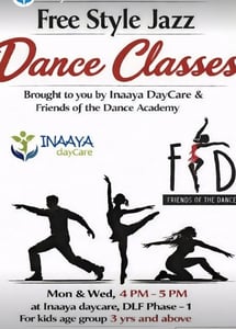 INAAYA DAYCARE-Jazz Dance Classes