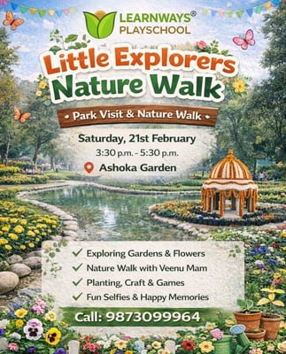 Learn Ways Play School-Little Explorer Nature Walk