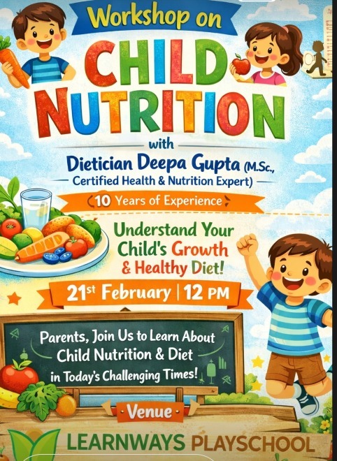 Learn Ways Play School-Child Nutrition Workshop