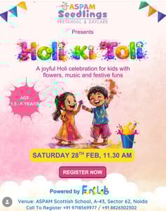 ASPAM Seedlings-Holi Celebration 2026