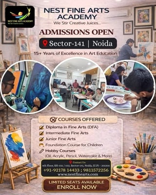 Nest Fine Arts Academy-Admissions Open
