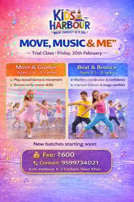 Kids Harbour-Move Music and Me program