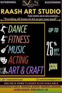 Raash Art Studio-Multiple Activity for Kids
