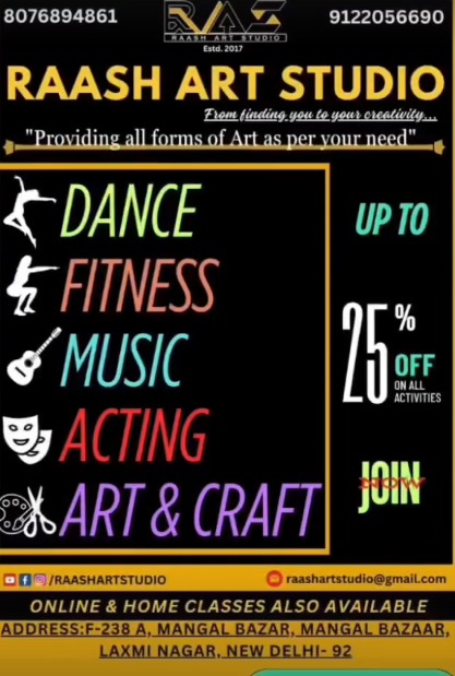 Raash Art Studio-Multiple Activity for Kids