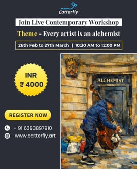 Catterfly Art and Culture-Live Contemporary Workshop