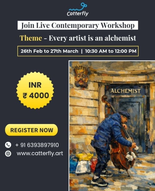 Catterfly Art and Culture-Live Contemporary Workshop