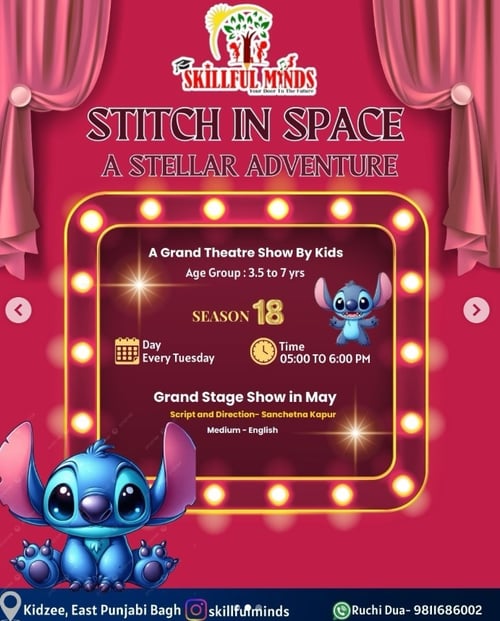 Skillful minds-Stitch in Space Theatre Show