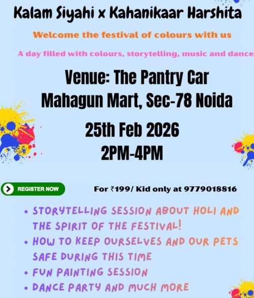 Kalam Siyahi-Holi Celebration 2026
