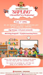 Sprouting Seeds by Ritika-Sapling Playgroup Program