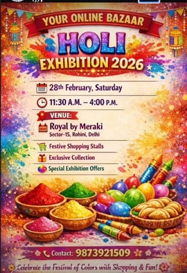 K KASHISH ACADEMY-Holi Exhibition 2026