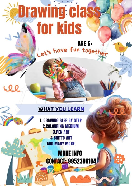 Dream big kids-Drawing Classes for Kids