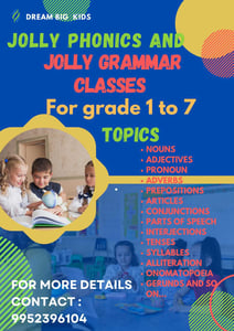 Dream big kids-Jolly Phonics and Jolly Grammar Classes