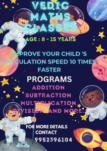 Dream big kids-Vedic Maths Classes for Kids