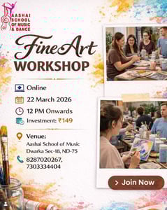 Aashai School of Music-Fine Art Workshop