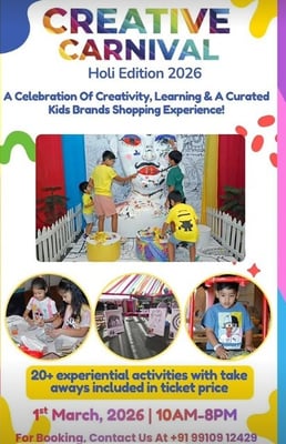 Inquizitive Minds-Creative Carnival Holi Edition 2026