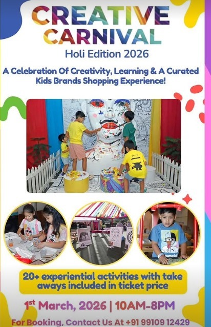 Inquizitive Minds-Creative Carnival Holi Edition 2026