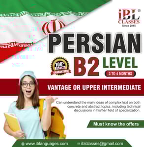 iB Language Classes-Persian B2 Level Certification Course
