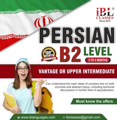 iB Language Classes-Persian B2 Level Certification Course