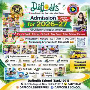 Daffodils School-Admission Open 2026-27