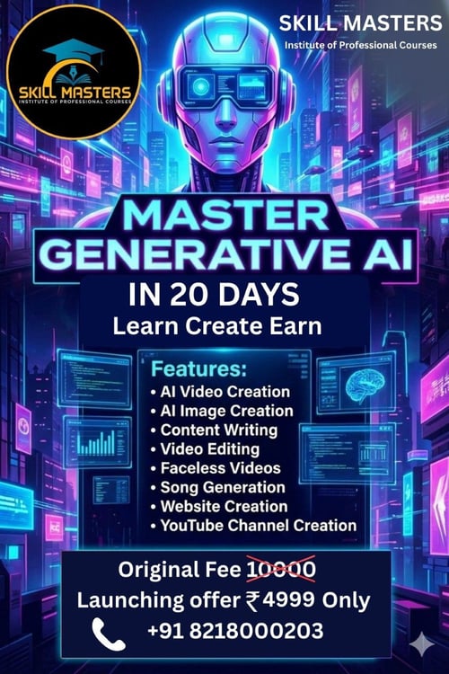 Skill Masters-Generative AI Course
