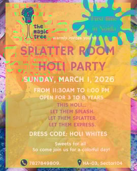 The Magic Tree-Splatters Room Holi Party
