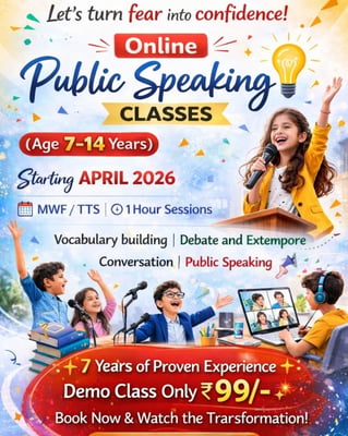 Happy Souls Academy-Online Public Speaking Classes