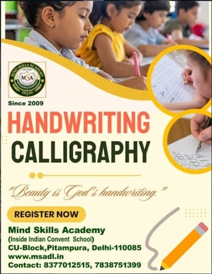 Mind Skills Academy-Handwriting Calligraphy Classes