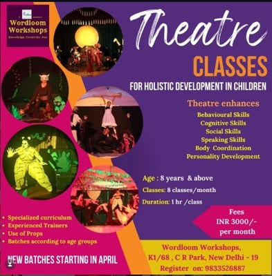 Wordloon Workshops-Theatre Classes for Kids