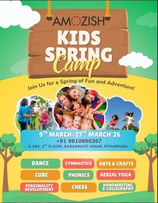 Amozish-Kids Spring Camp