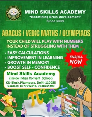Mind Skills Academy-Vedic Maths and Abacus Classes