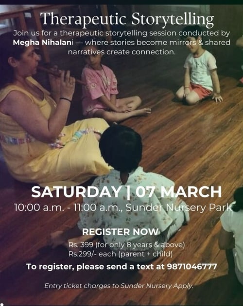 Sunder Nursery Park-Therapeutic Storytelling session