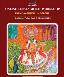 Catterfly Art and Culture-Online Kerala Mural Workshop