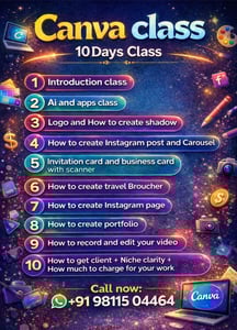 Winning Kids-10 day Canva Classes for Kids