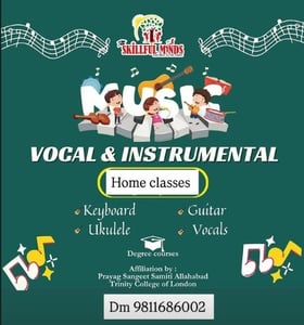 Skillful minds-Vocal and Instrumental Music Home Classes
