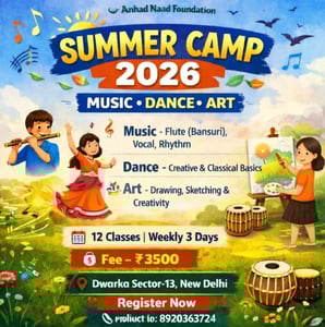 Anhad Naad Foundation-Summer Camp 2026