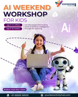 Younker Activity Hub-AI Weekend Workshop for Kids