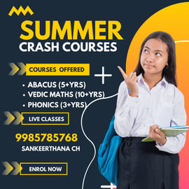Roots Abacus Learning School-Summer Crash Courses
