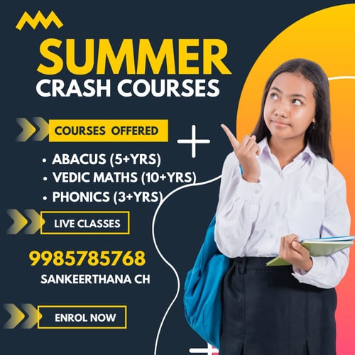 Roots Abacus Learning School-Summer Crash Courses