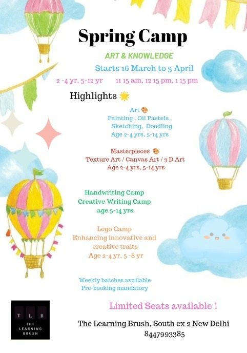 The Learning Brush-Spring Camp 2026