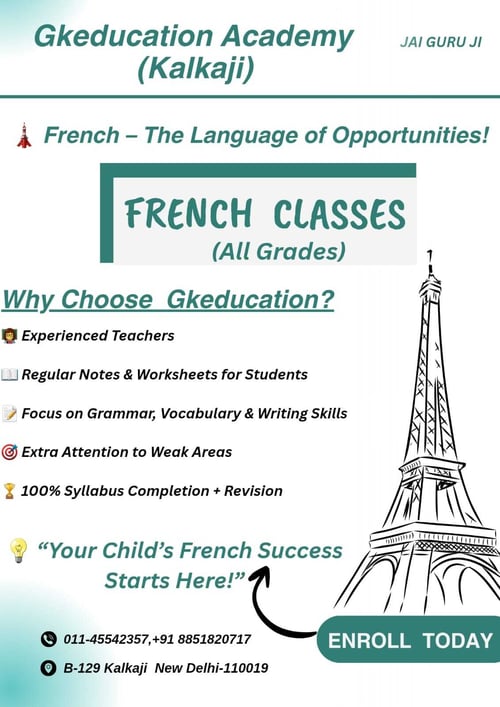 Gkeducation academy-French classes for Kids