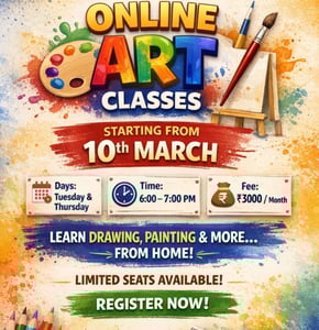 Being Artistic by himani-Online Art Classes