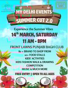 Saplings Pre School-Summer Cut 2.0 Workshop